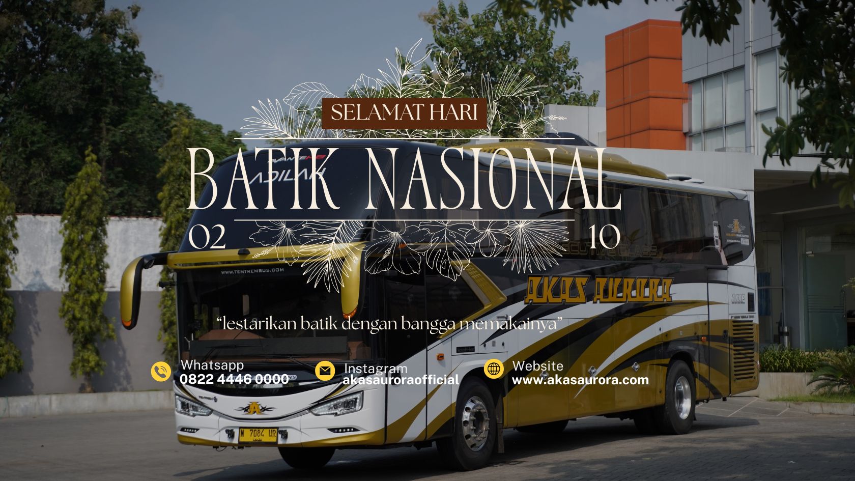 Merayakan Hari Batik Nasional Bersama AKAS Aurora